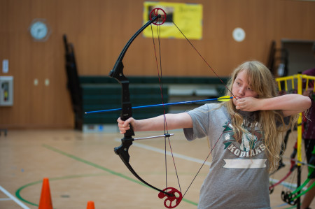 Archery is one of several unique extracurricular programs offered at the George Washington Carver School of Arts & Science